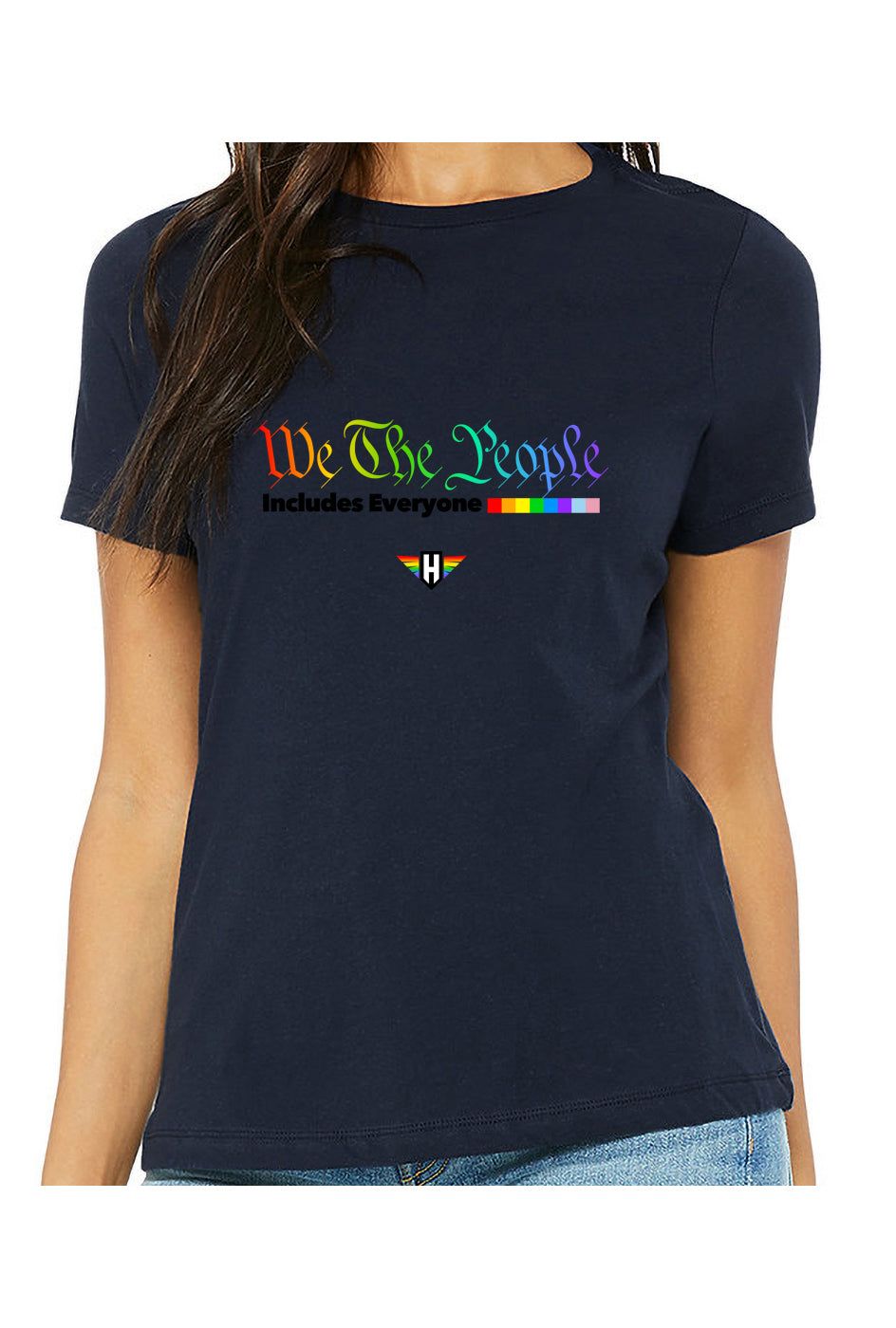 we the people 2025 - womens relaxed fitted shirt