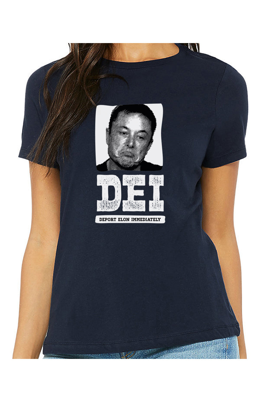 DEI - womens relaxed fitted shirt