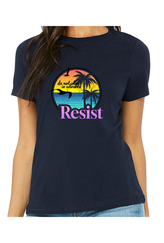 RESIST - womens relaxed fitted shirt