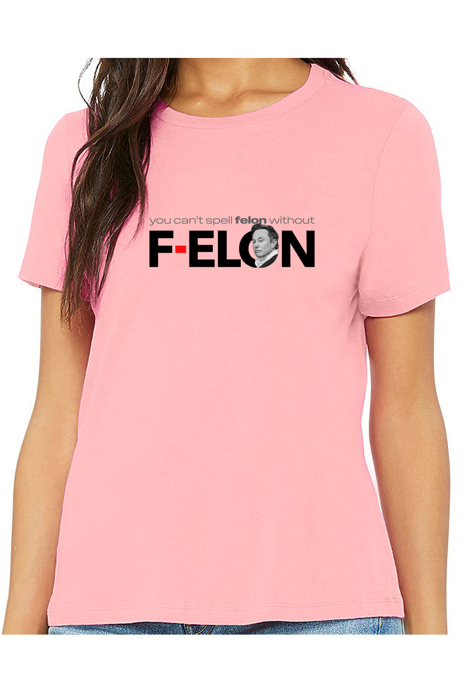 f-Elon - womens relaxed fitted shirt