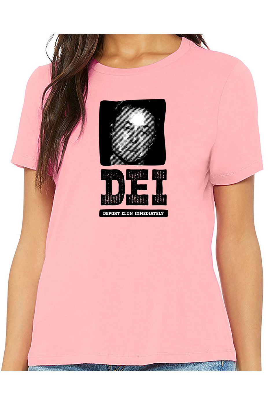 DEI - womens relaxed fitted shirt