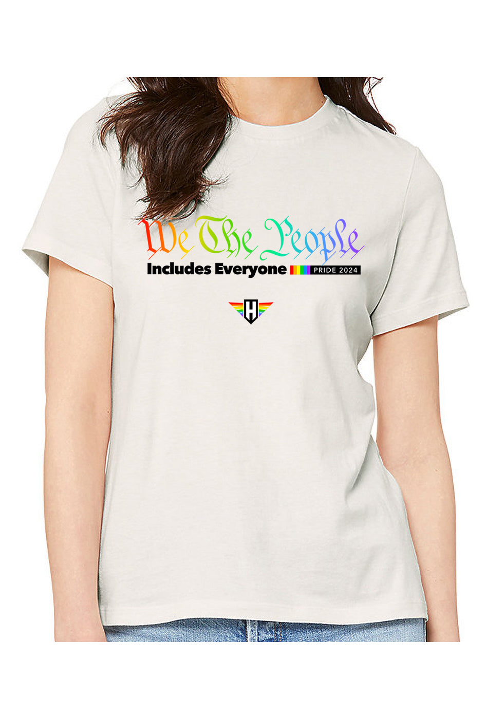 we the people - womens relaxed fitted shirt