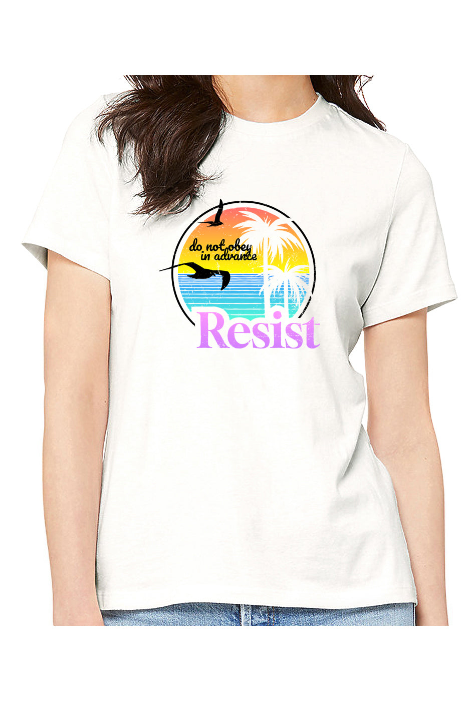 RESIST - womens relaxed fitted shirt