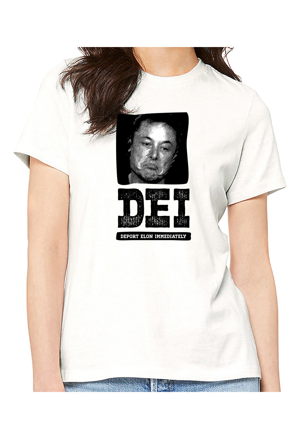 DEI - womens relaxed fitted shirt