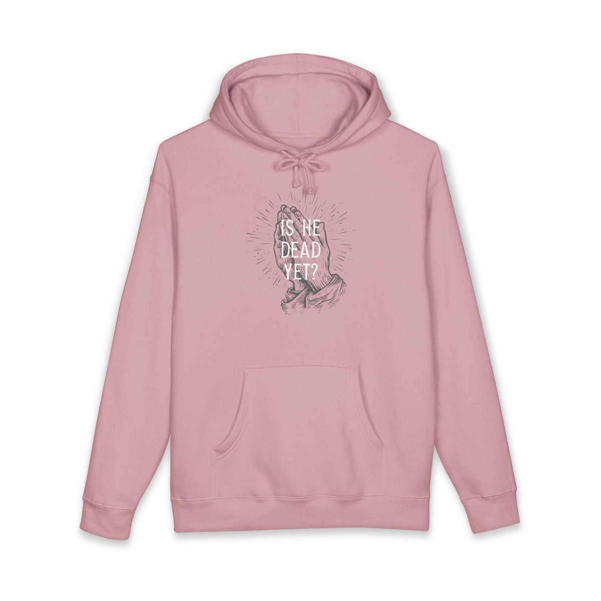 Is He Dead Yet? - unisex heavyweight pullover hoodie