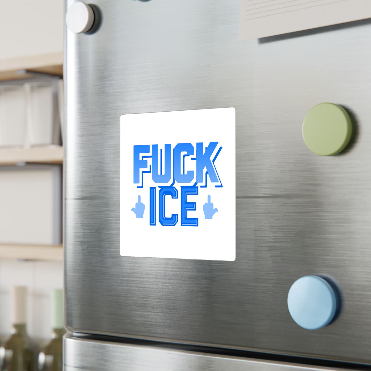 f*ck ICE -  vinyl sticker (white)