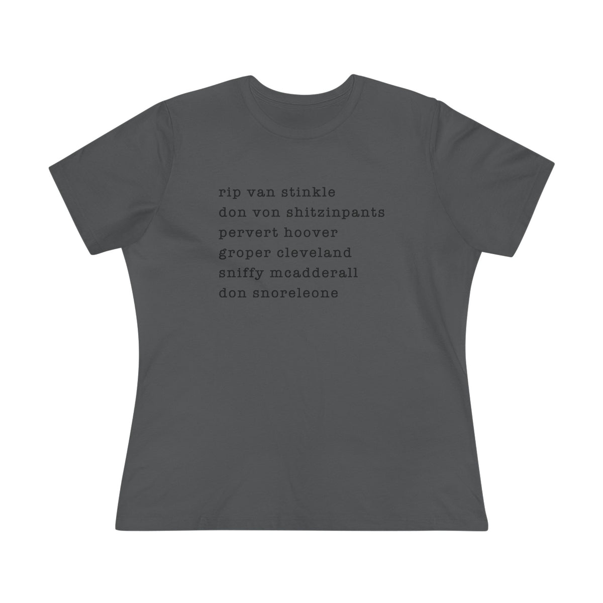 nicknames2 - womens relaxed fitted shirt