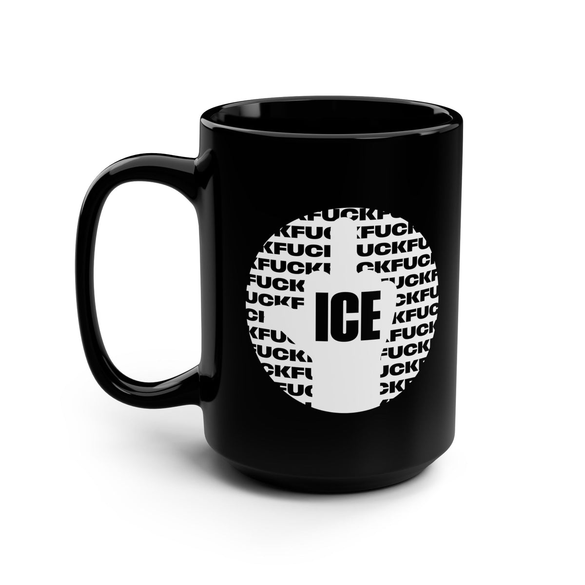 f*ck ice 2 - black coffee mug (15oz)