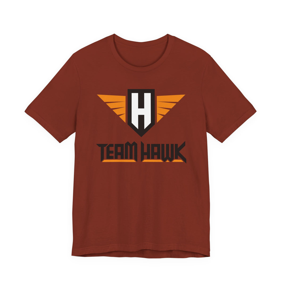 team hawk w/logo - unisex crew neck