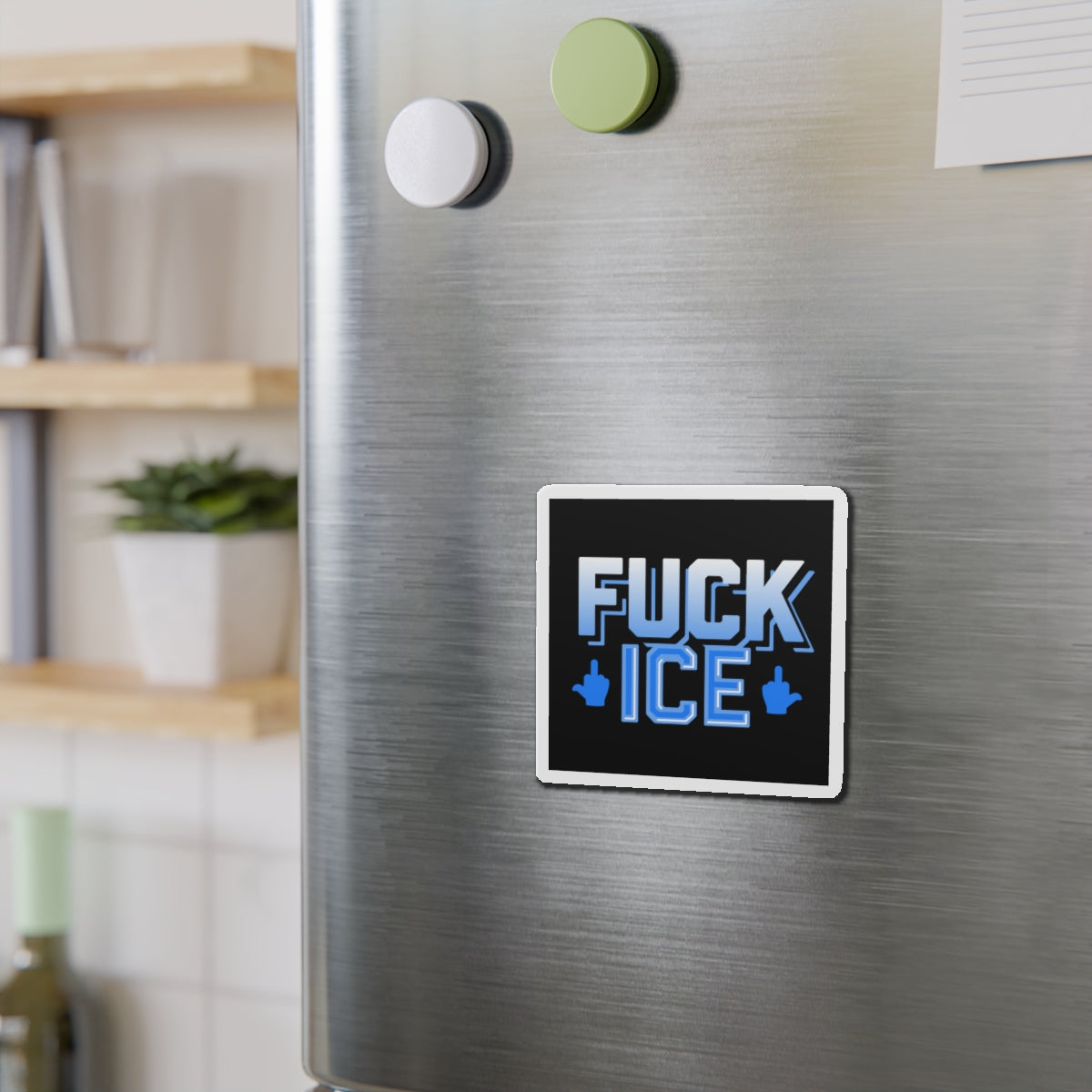 f*ck ICE - magnet (black)