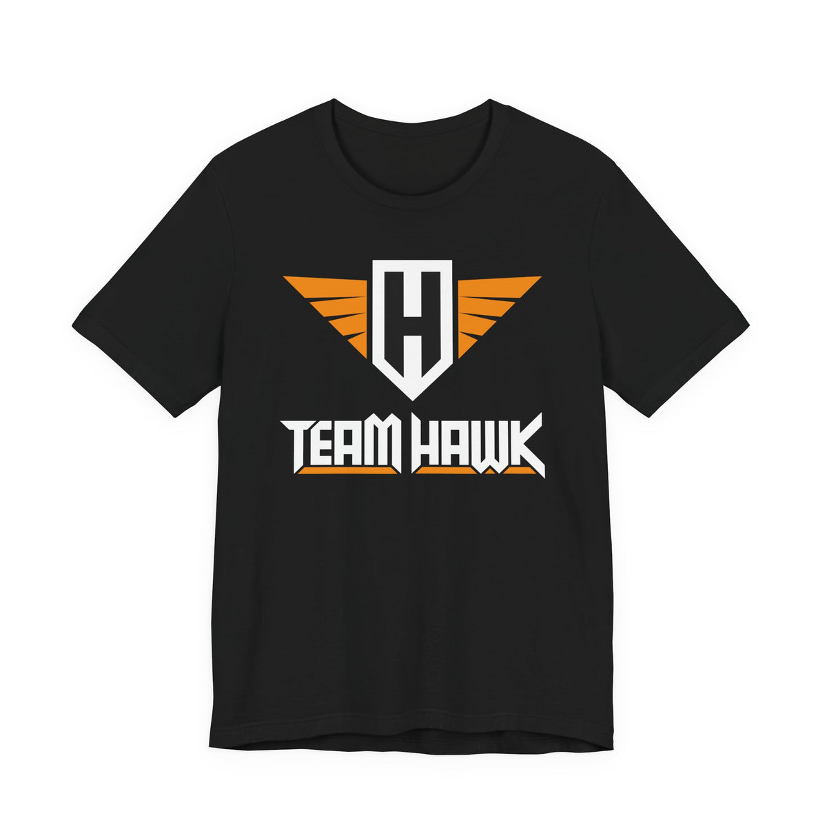 team hawk w/logo - unisex crew neck