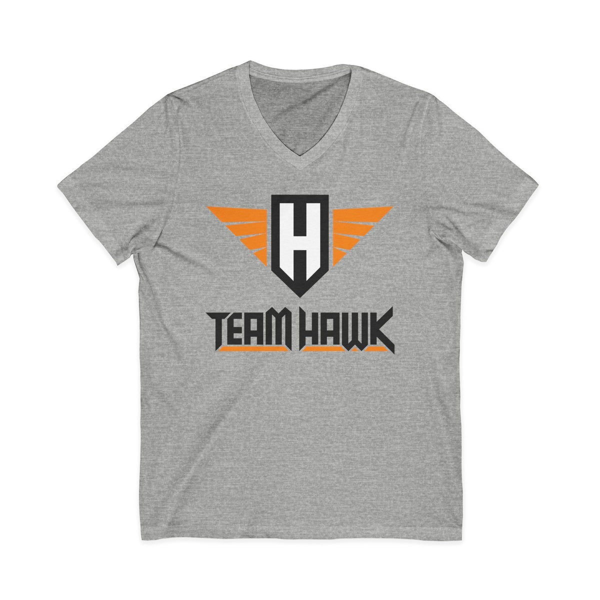 team hawk w/logo - unisex v-neck
