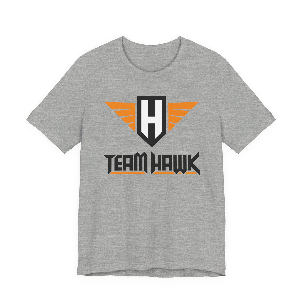 team hawk w/logo - unisex crew neck