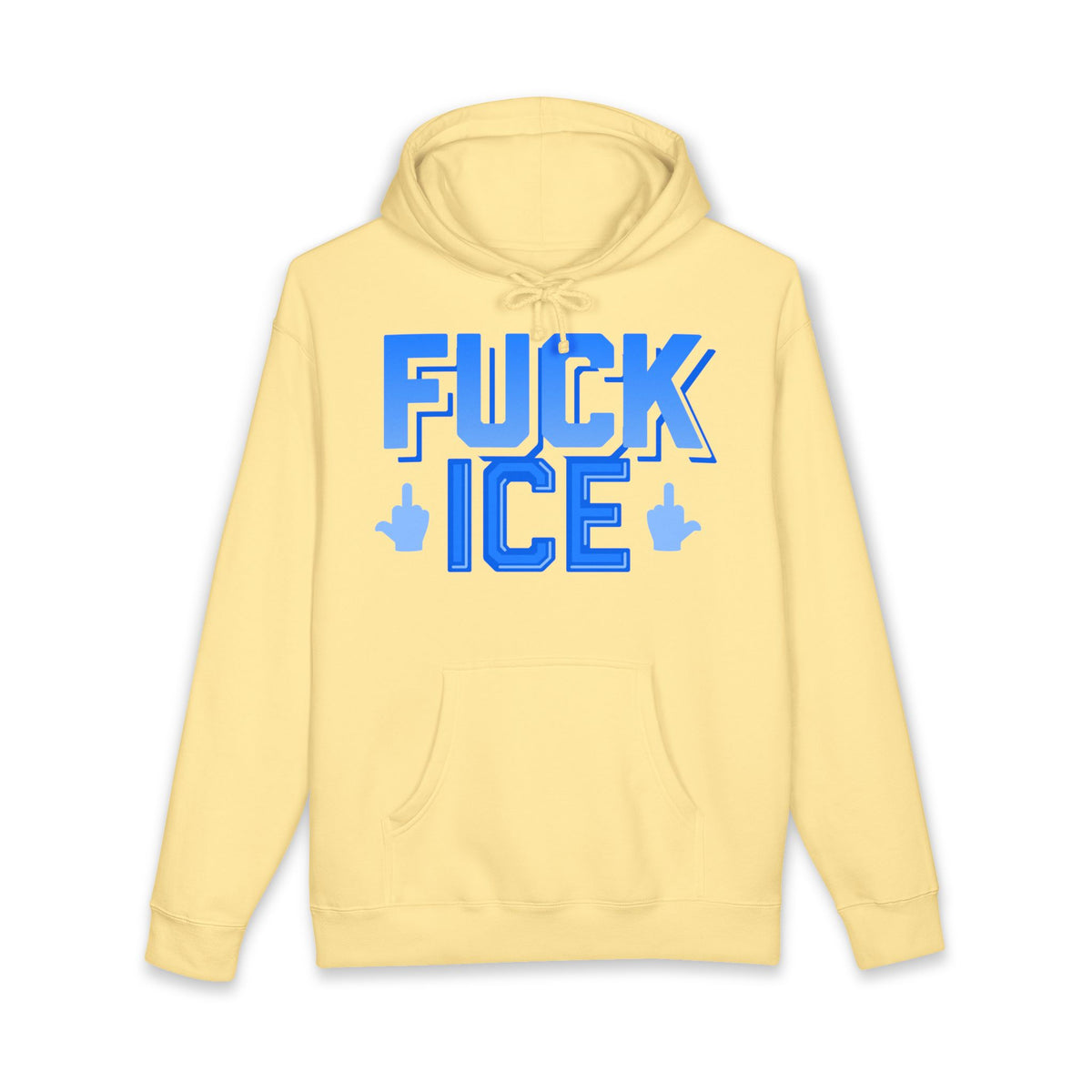 f*ck ice - unisex heavyweight pullover hoodie