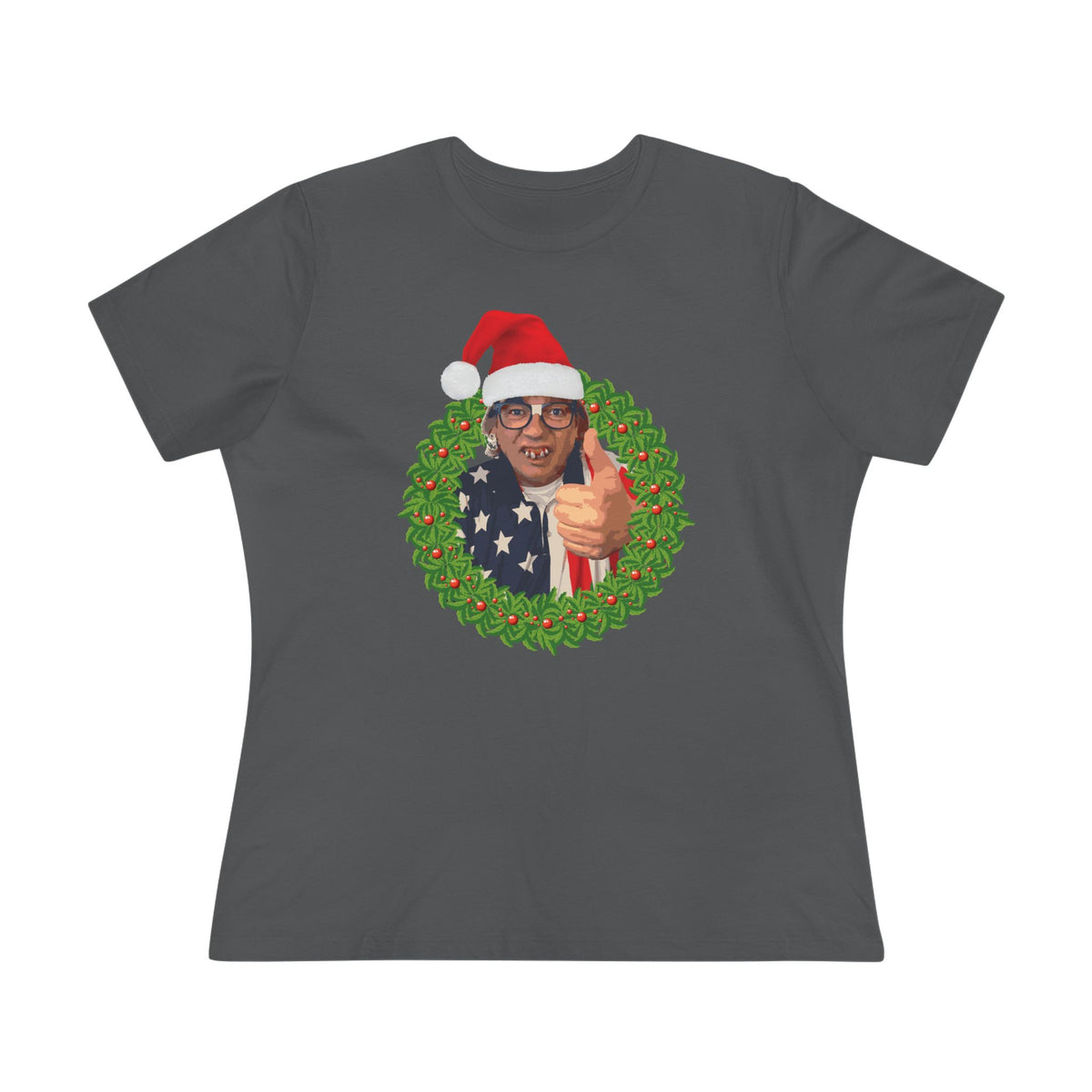 Cleetus Wreath - womens relaxed fitted shirt