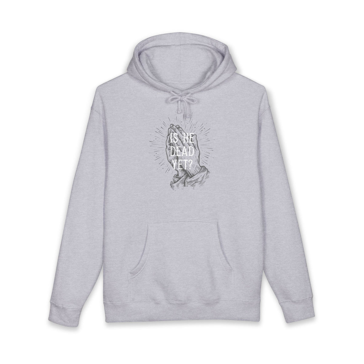 Is He Dead Yet? - unisex heavyweight pullover hoodie