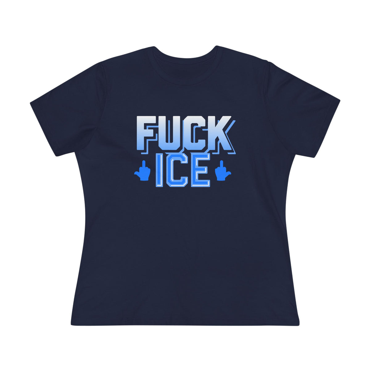 f*ck ice - womens relaxed fitted shirt