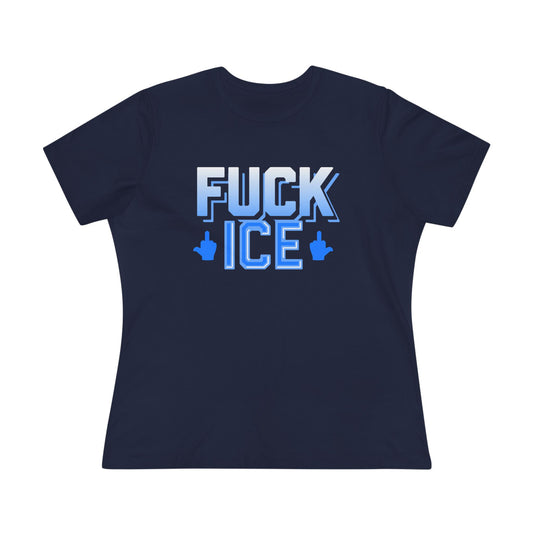 f*ck ice - womens relaxed fitted shirt