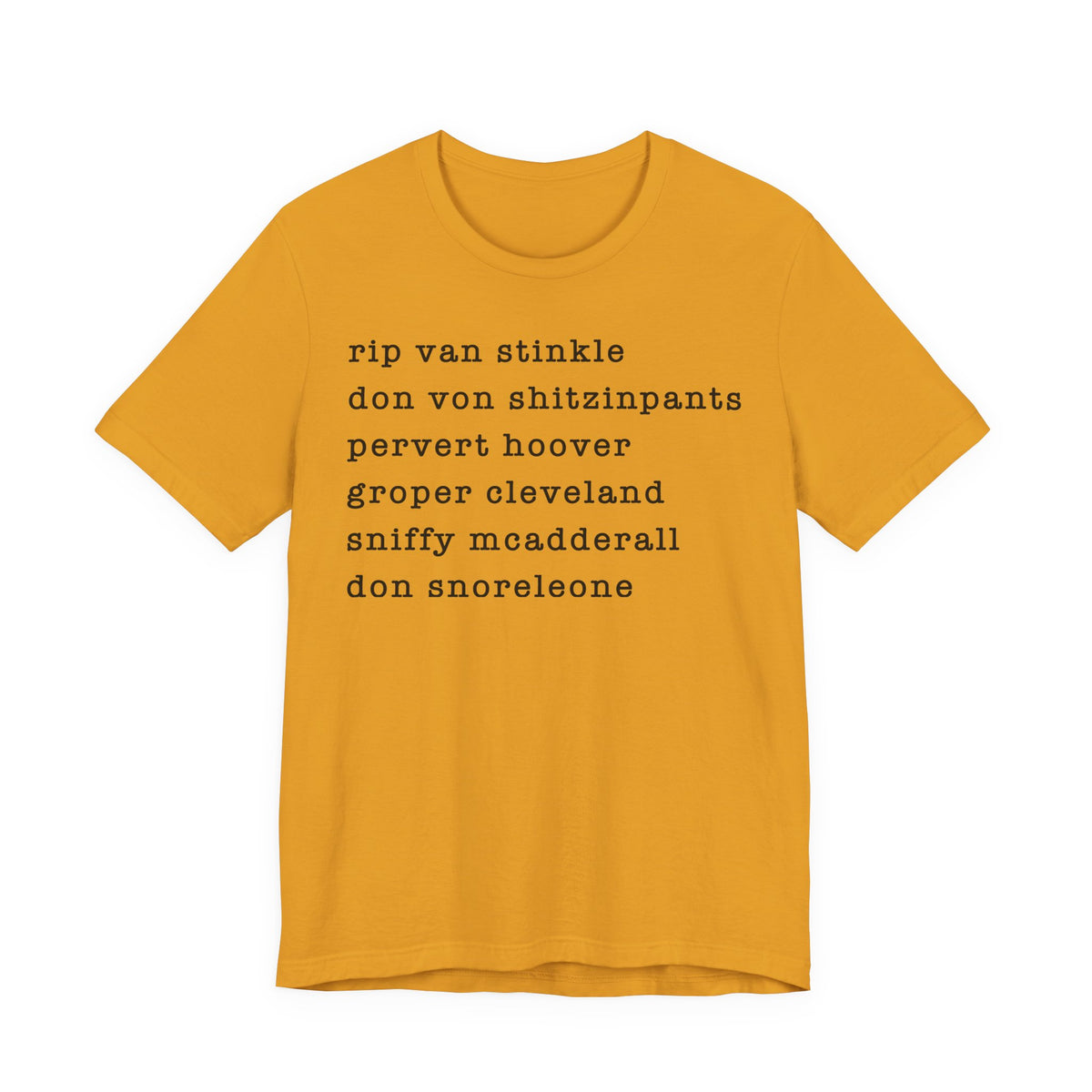 nicknames2 - unisex crew neck t-shirt