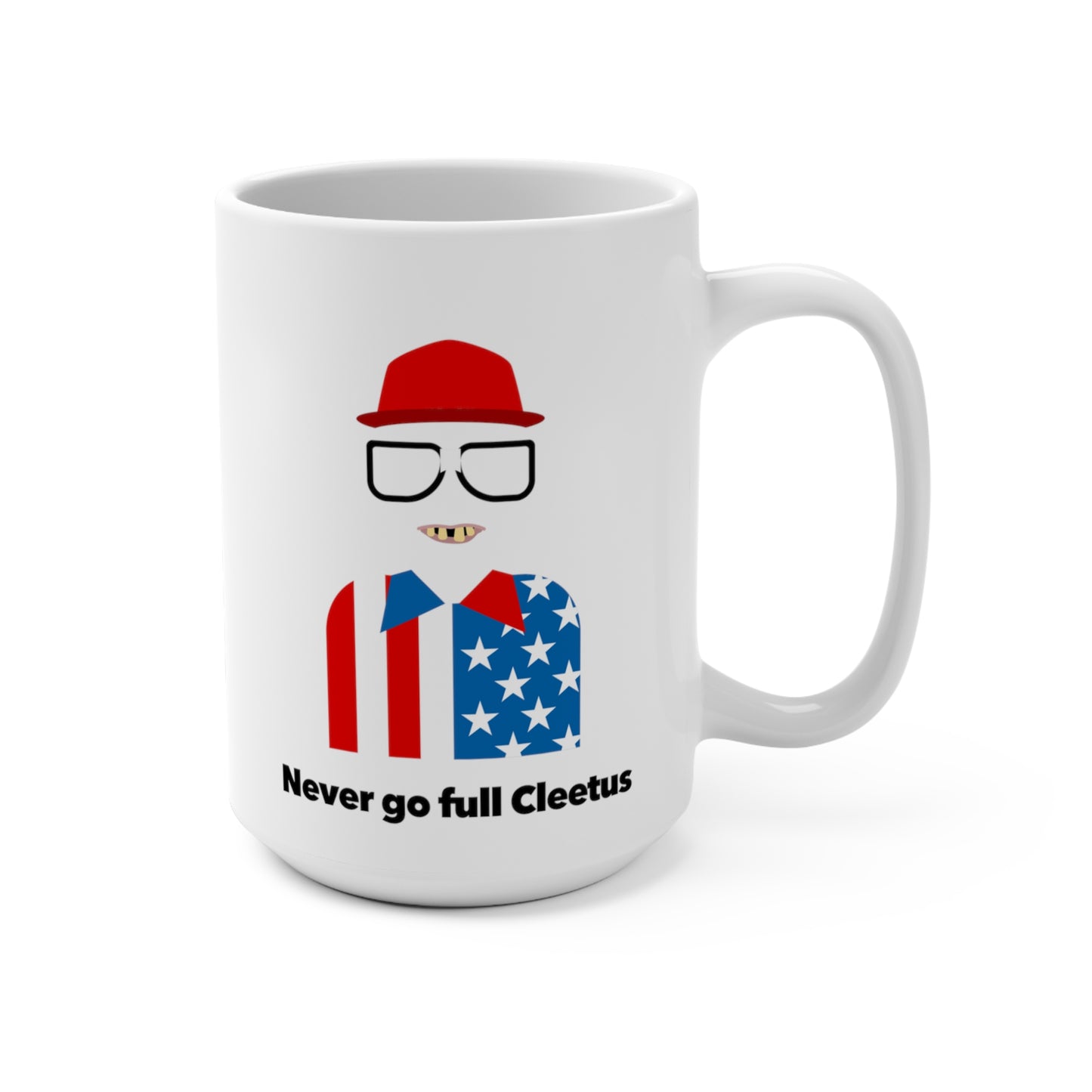 15oz Ceramic Mug - Full Cleetus