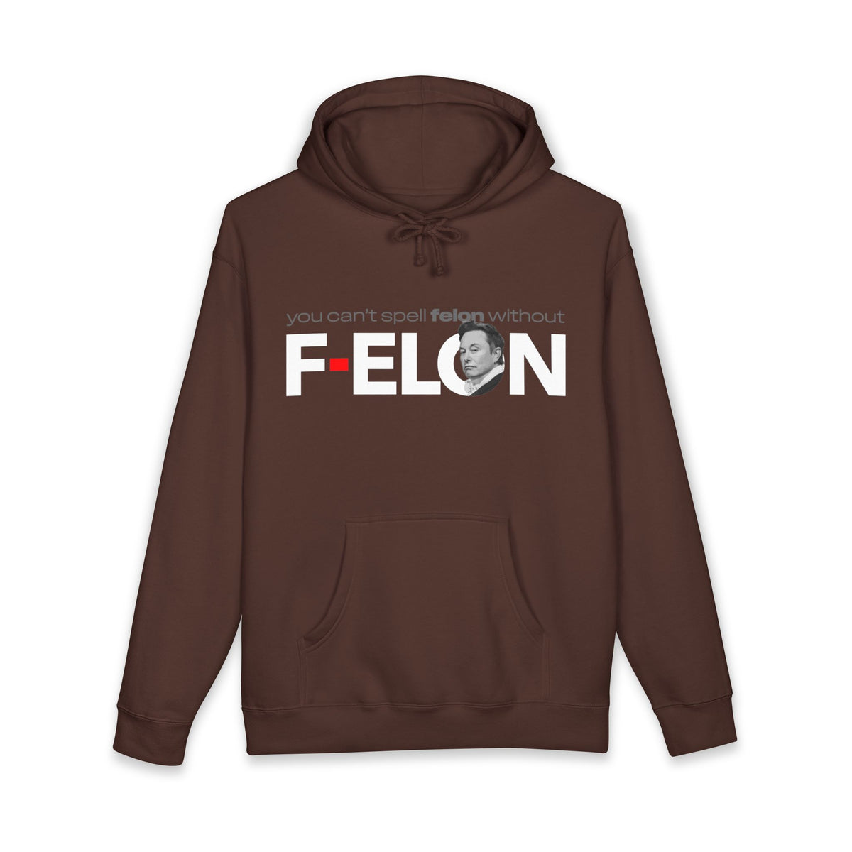 f-elon - unisex heavyweight pullover hoodie