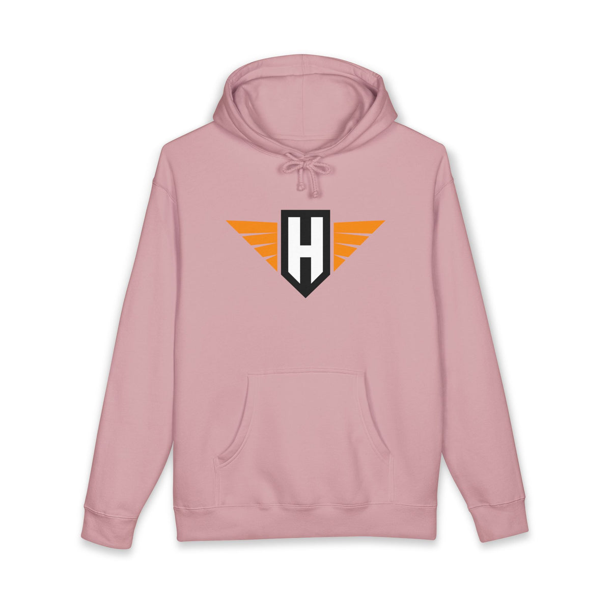 hawk logo - unisex heavyweight pullover hoodie
