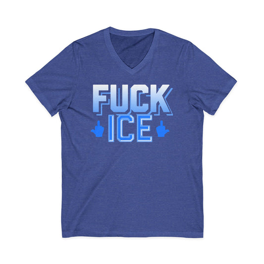 f*ck ice - unisex v-neck t-shirt
