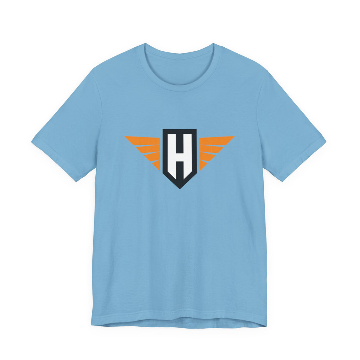 hawk logo - unisex crew neck