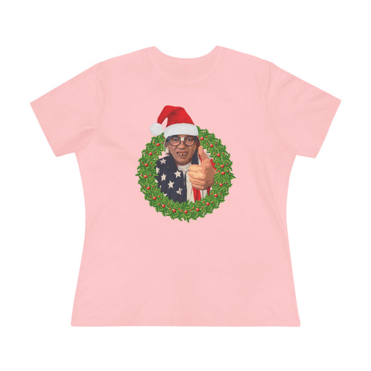 Cleetus Wreath - womens relaxed fitted shirt
