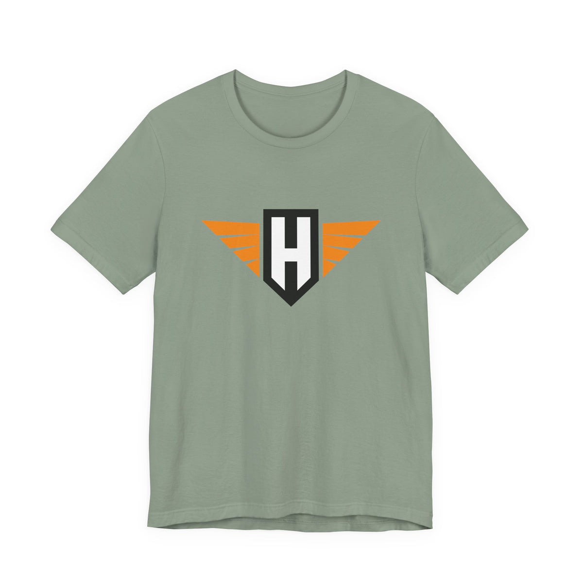 hawk logo - unisex crew neck