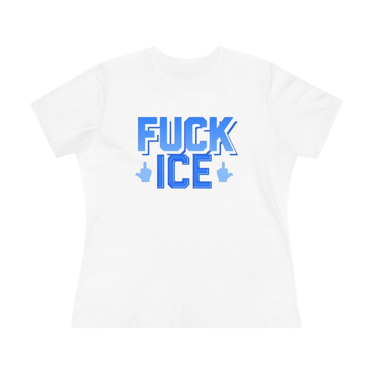 f*ck ice - womens relaxed fitted shirt