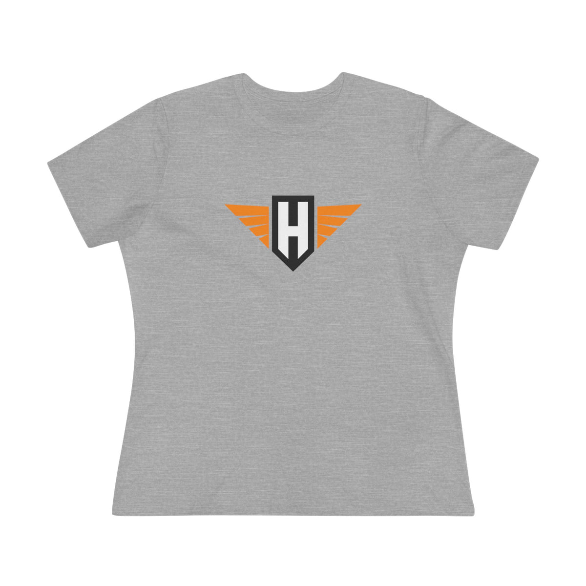 hawk logo - womens relaxed fitted shirt