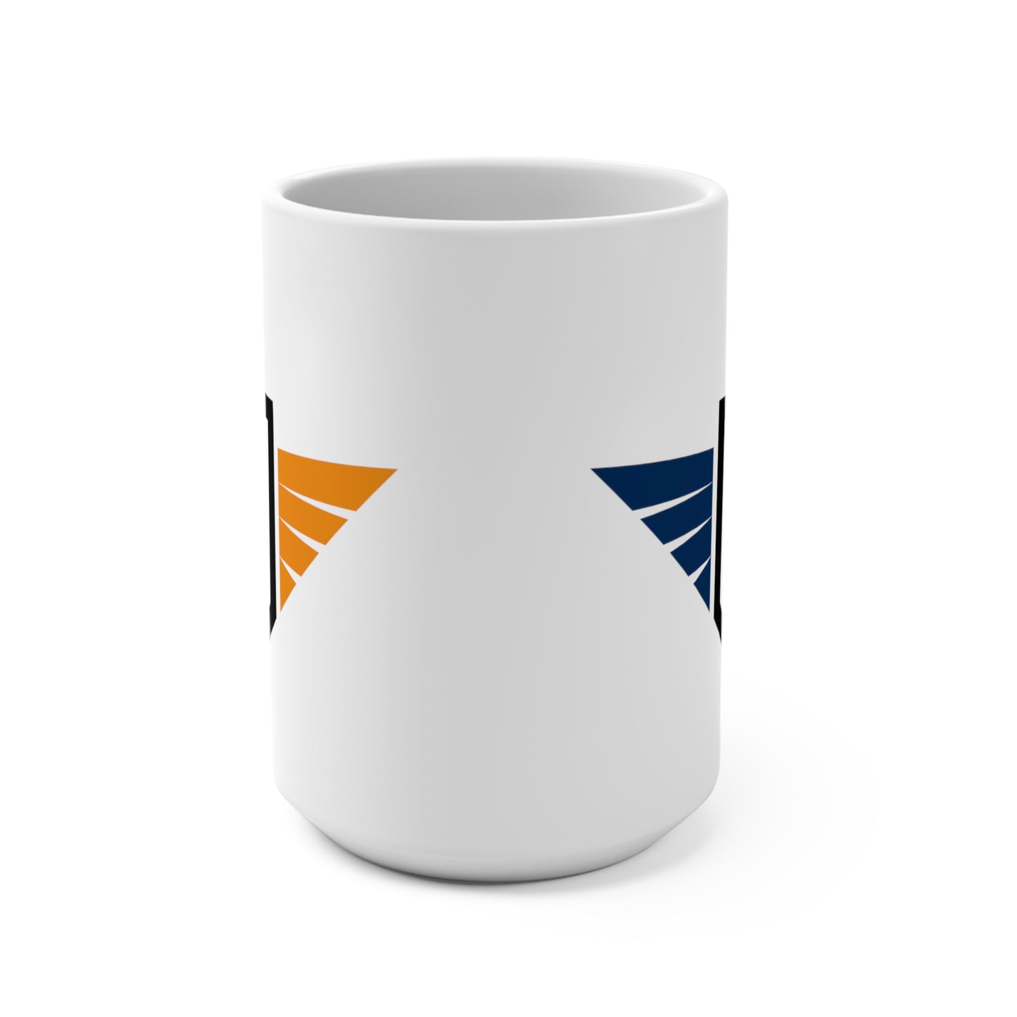 15oz Ceramic Mug - Falcon & Hawk Logos