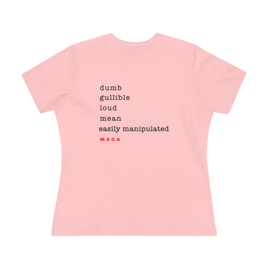 maga - womens relaxed fitted shirt