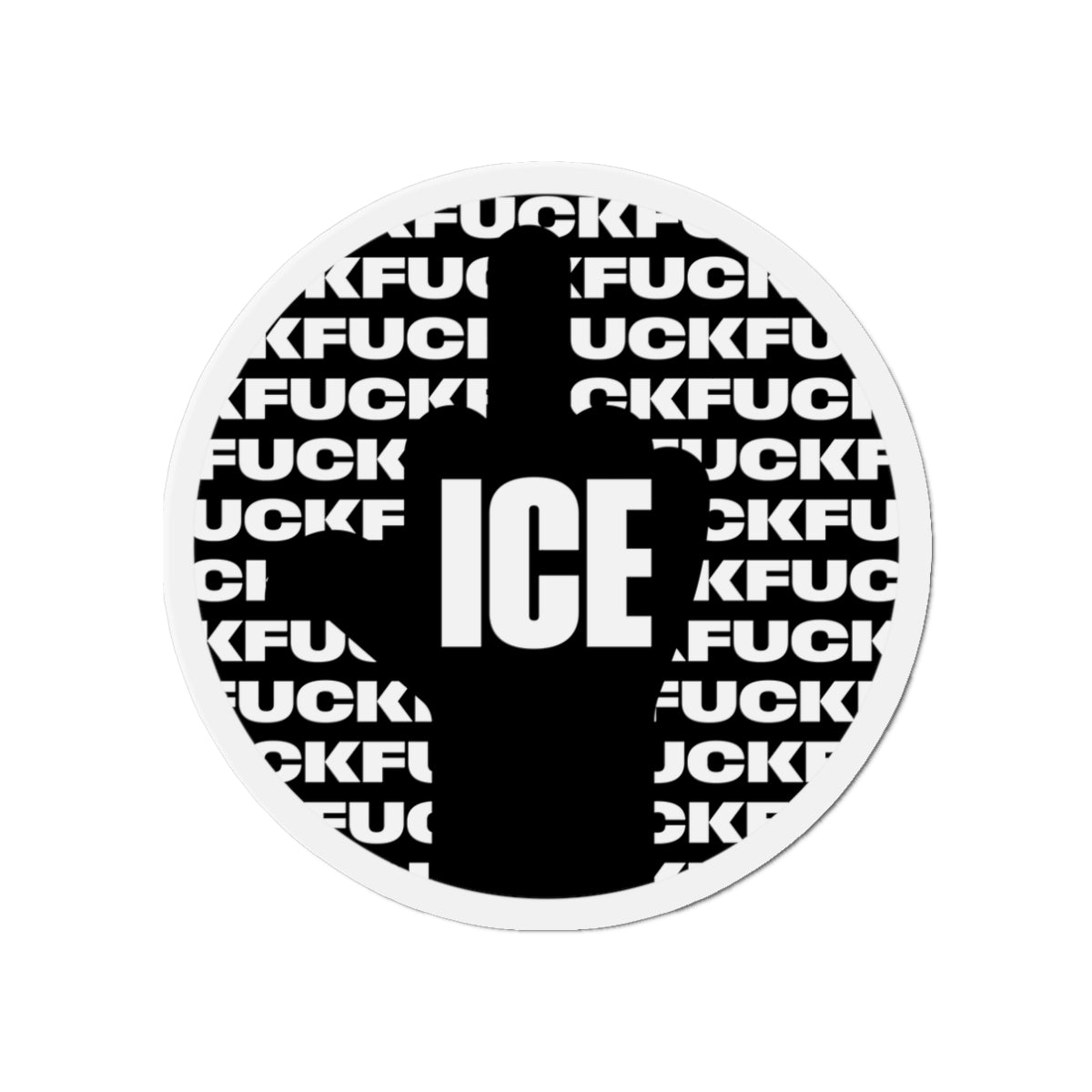 f*ck ice 2 - magnet (black)