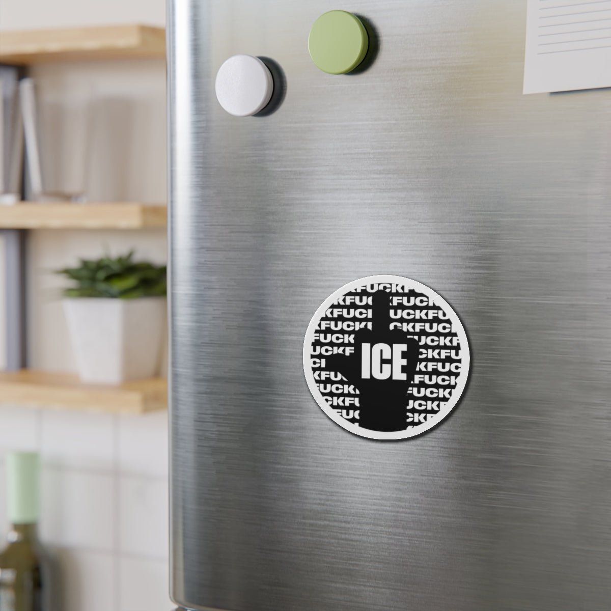 f*ck ice 2 - magnet (black)