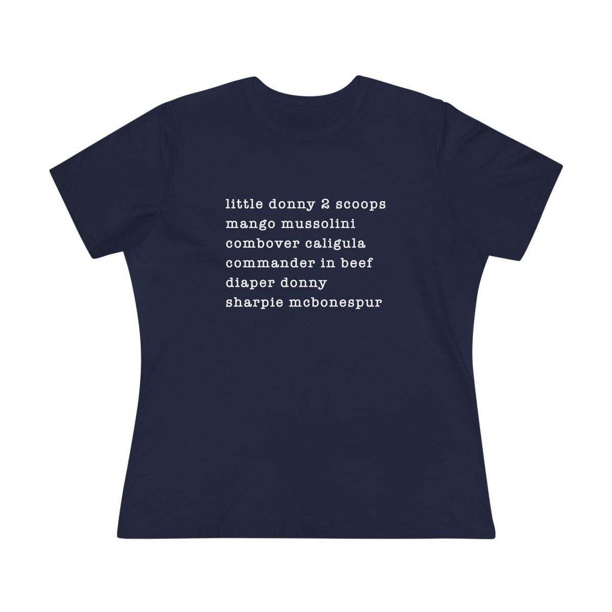 nicknames - womens relaxed fitted shirt