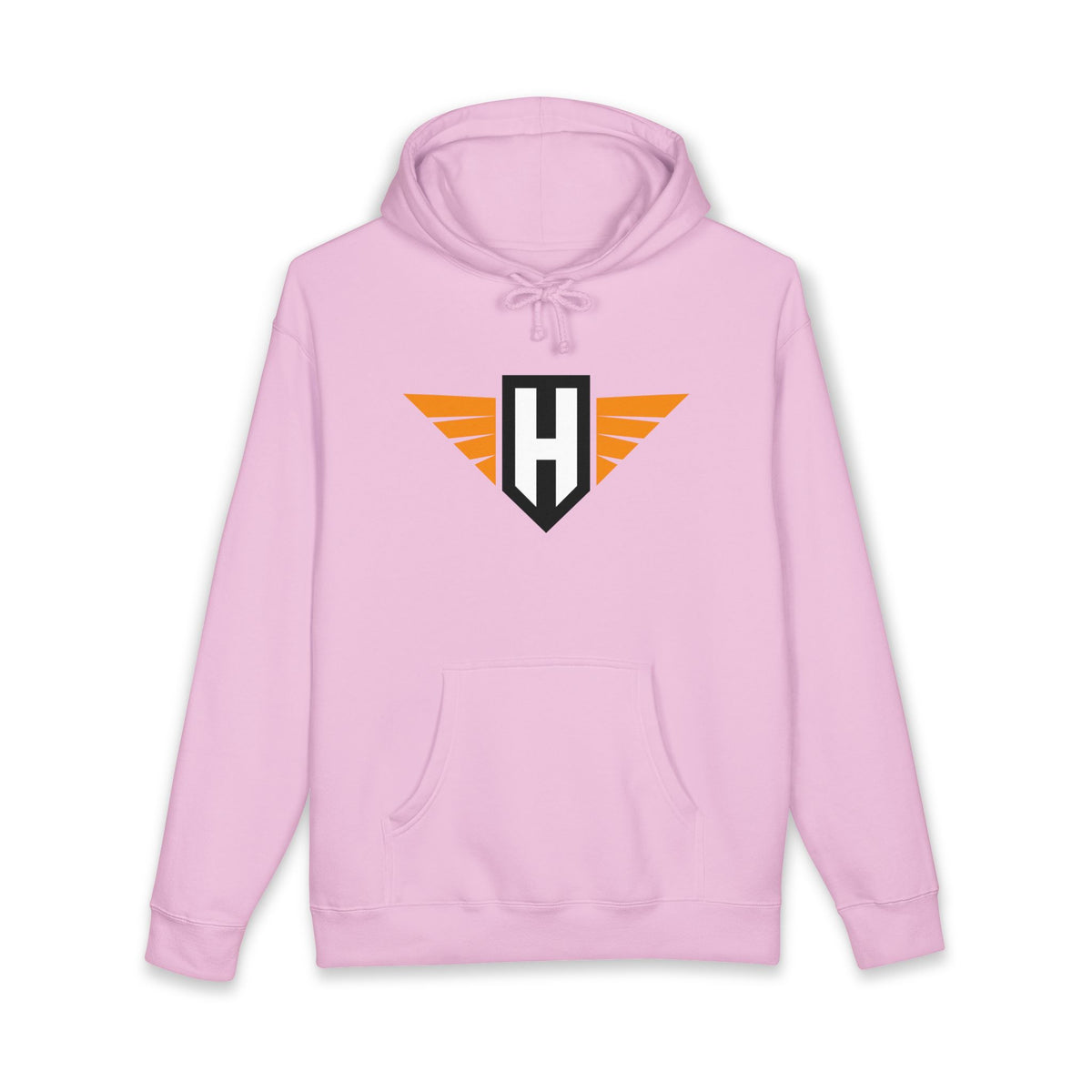 hawk logo - unisex heavyweight pullover hoodie