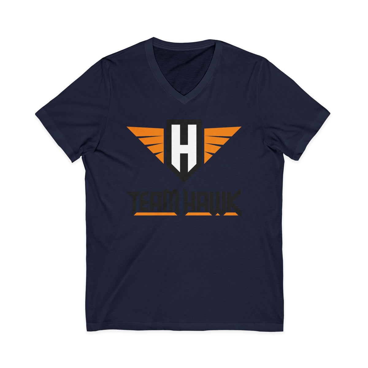 team hawk w/logo - unisex v-neck