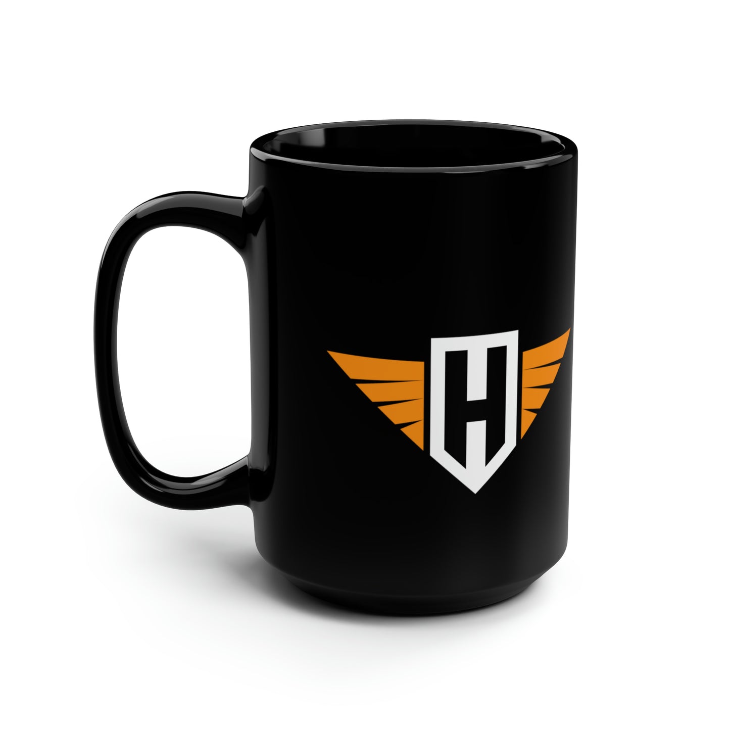 15oz Ceramic Mug - Falcon & Hawk Logos