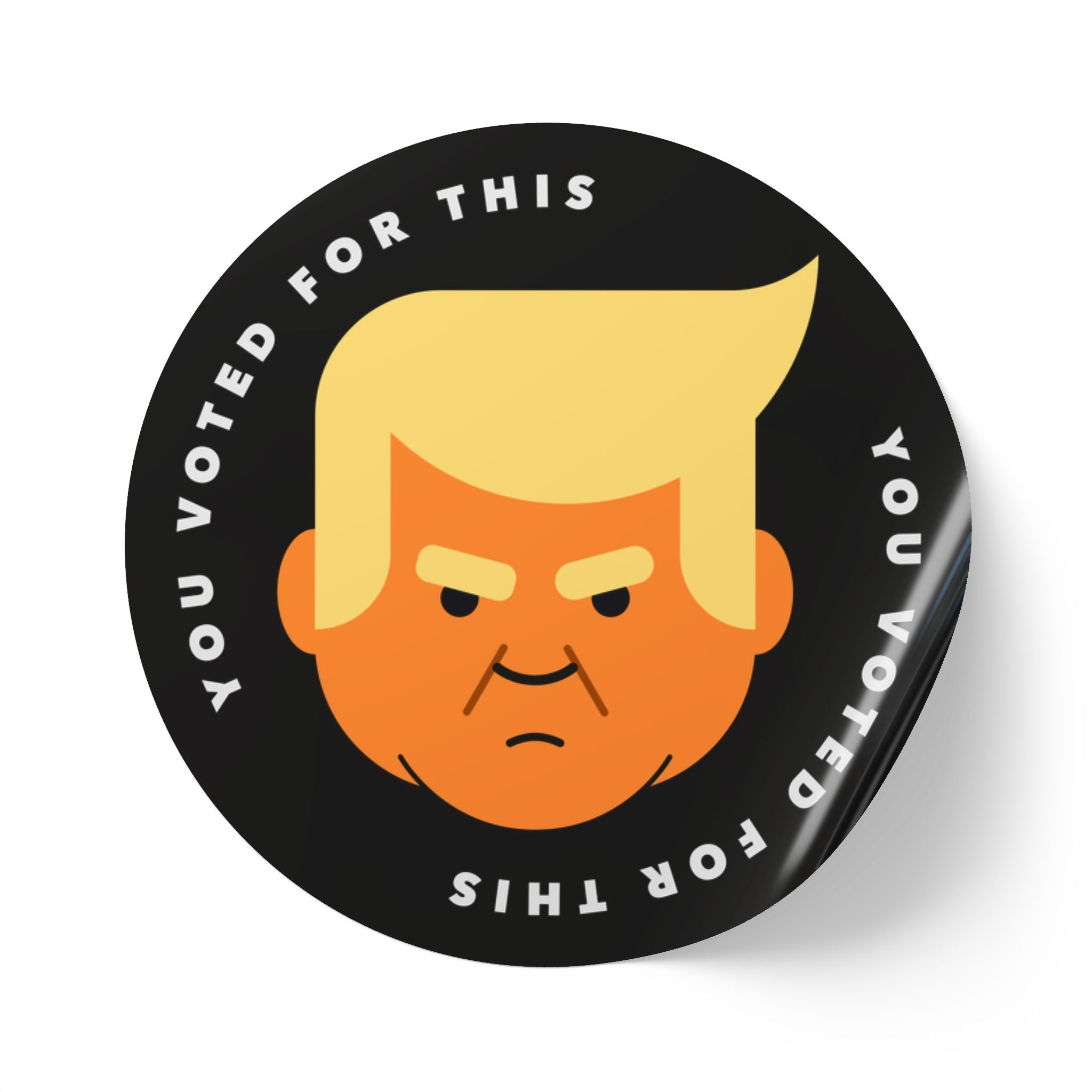 You Voted For This - Bulk Sticker Roll – Hawk's Merch Store