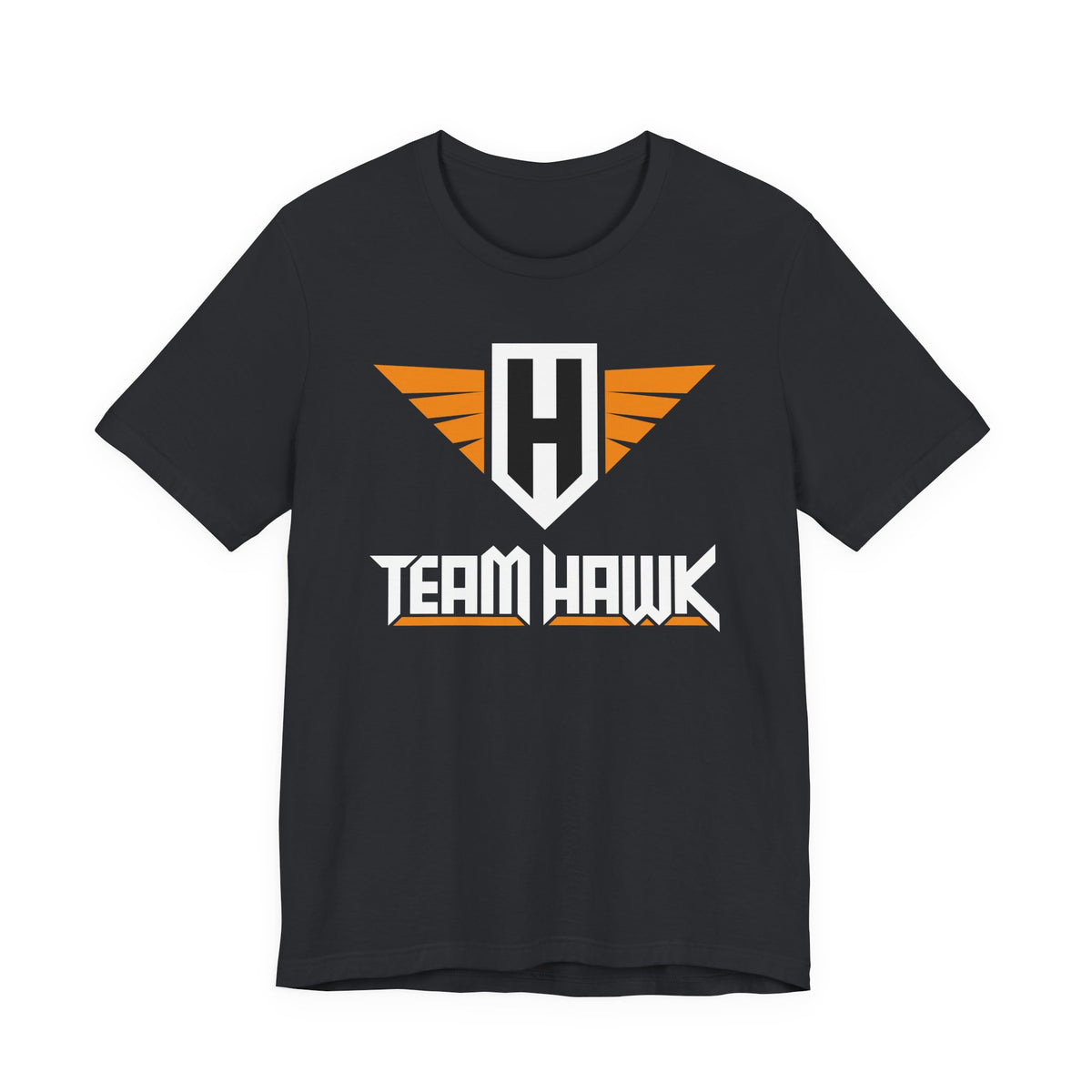team hawk w/logo - unisex crew neck