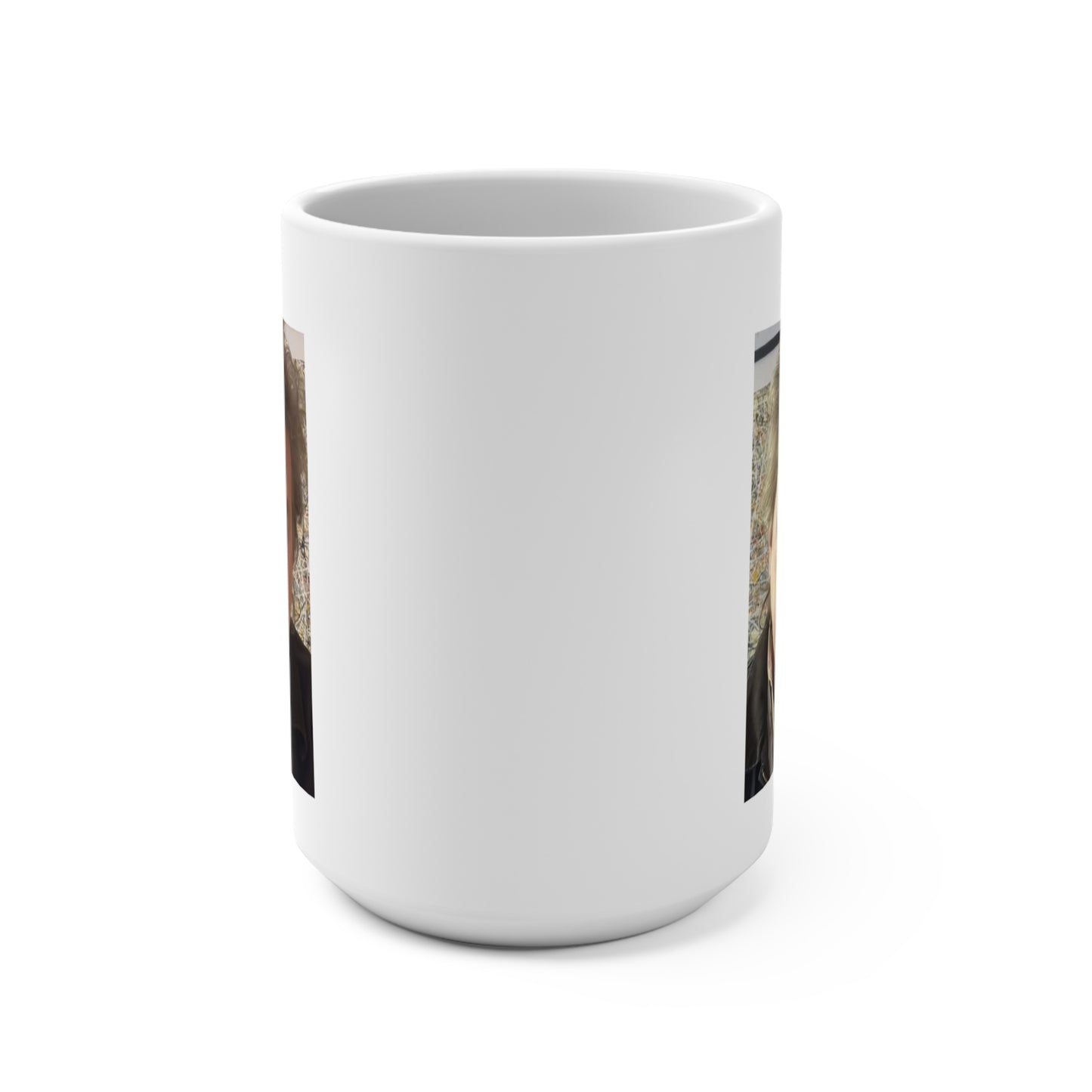 15oz Ceramic Mug - Flat Hawk