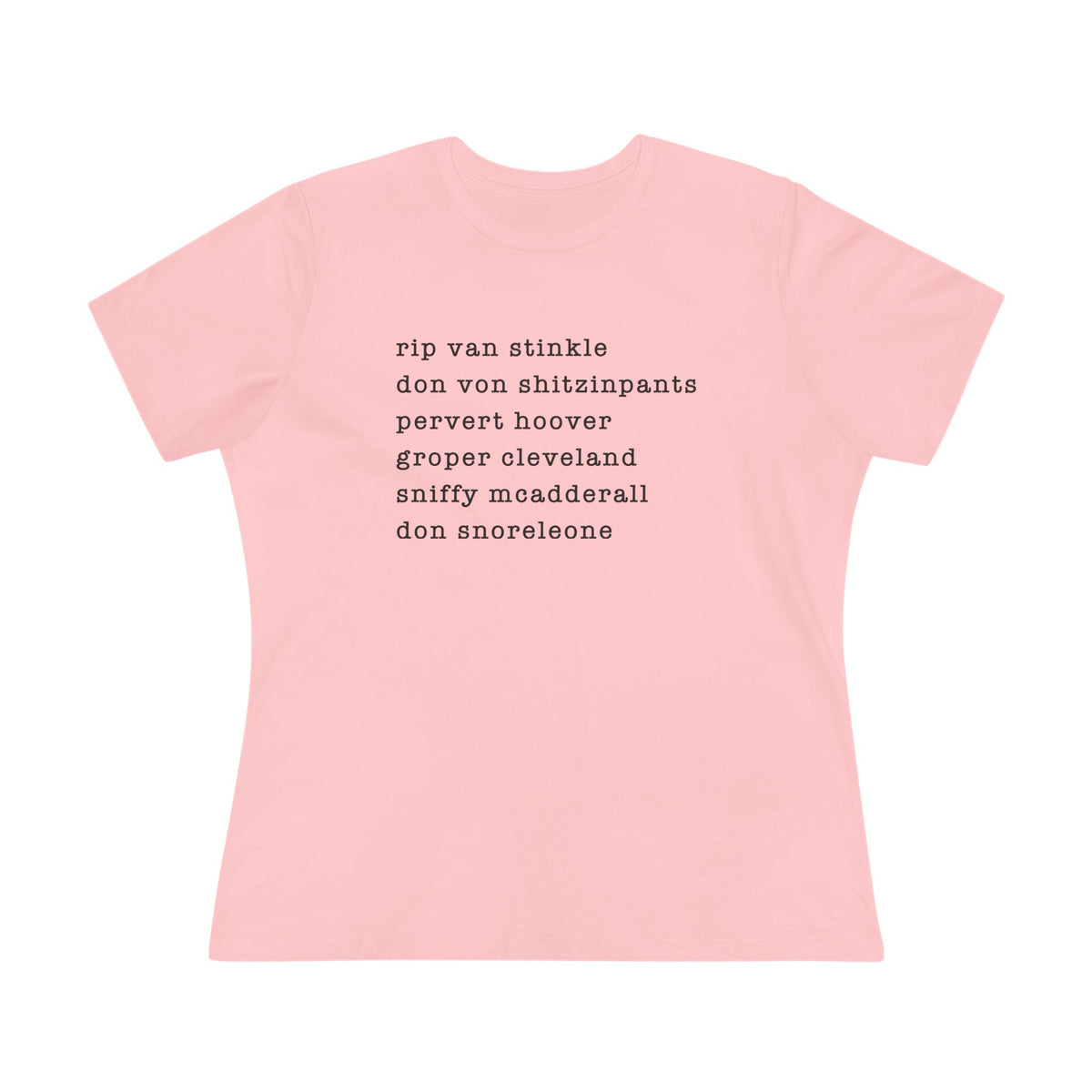 nicknames2 - womens relaxed fitted shirt