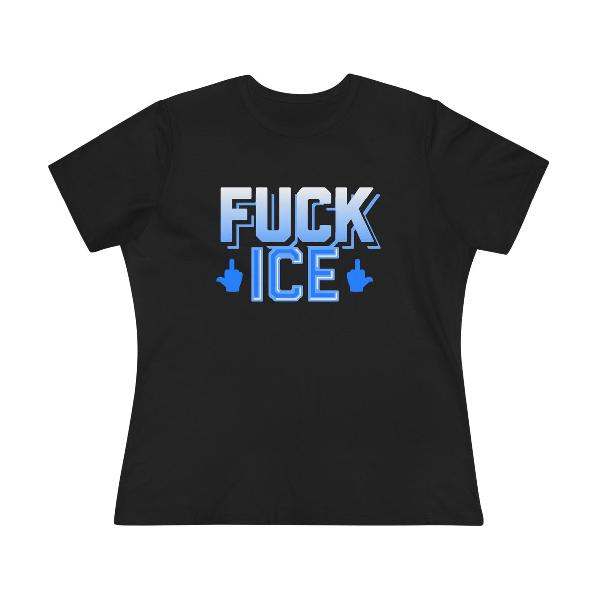 f*ck ice - womens relaxed fitted shirt