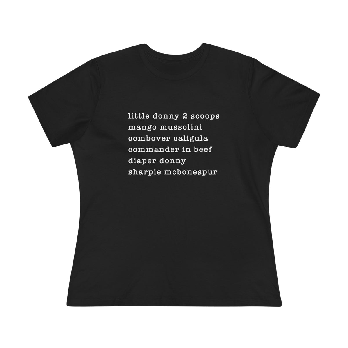 nicknames - womens relaxed fitted shirt
