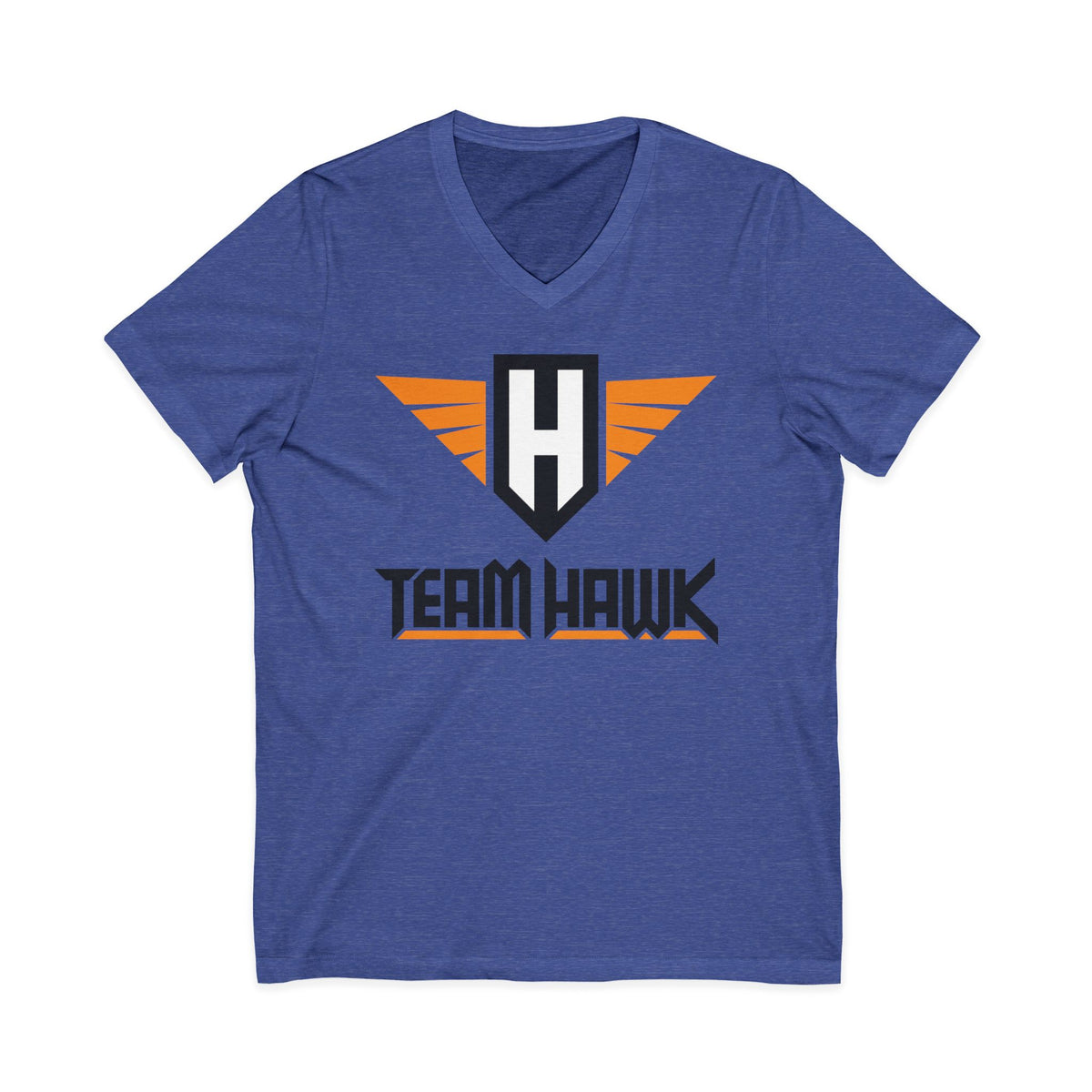 team hawk w/logo - unisex v-neck