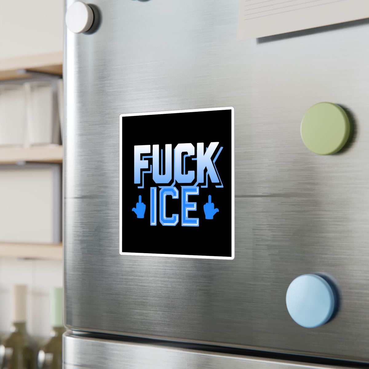 f*ck ICE -  vinyl sticker (black)