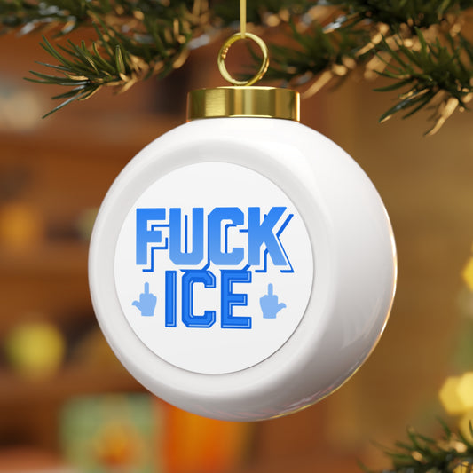 f*ck ice - christmas tree ornament