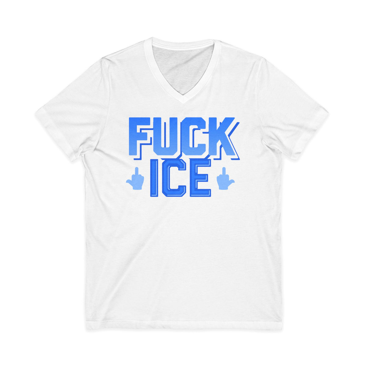 f*ck ice - unisex v-neck t-shirt